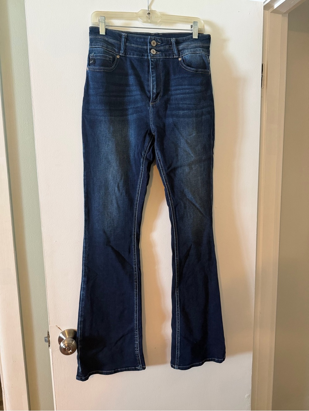 KanCan Dark Indigo Flare Jeans